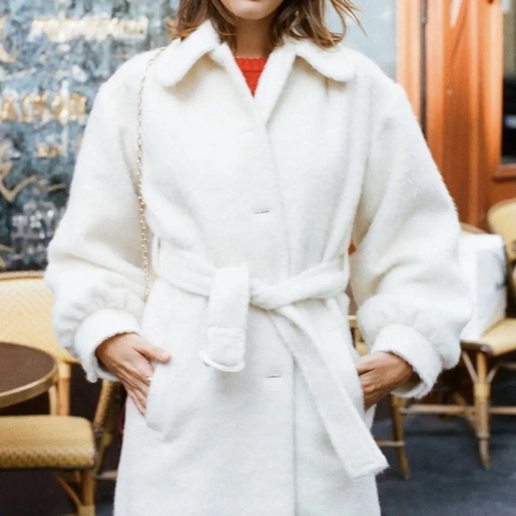 ❤️Rouje Wool Belted Coat❤️ - Picture 1 of 3